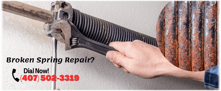 Broken Garage Door Spring Repair Sanford FL (407) 502-3319