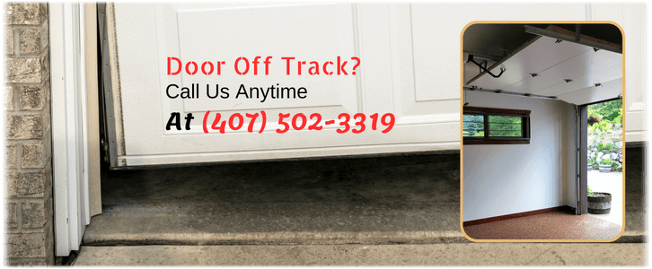 Garage Door Off Track Sanford FL (407) 502-3319